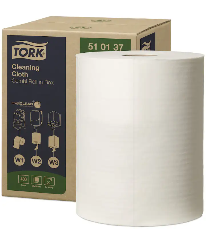 Produktbild 1: TORK Reinigungstücher weiß