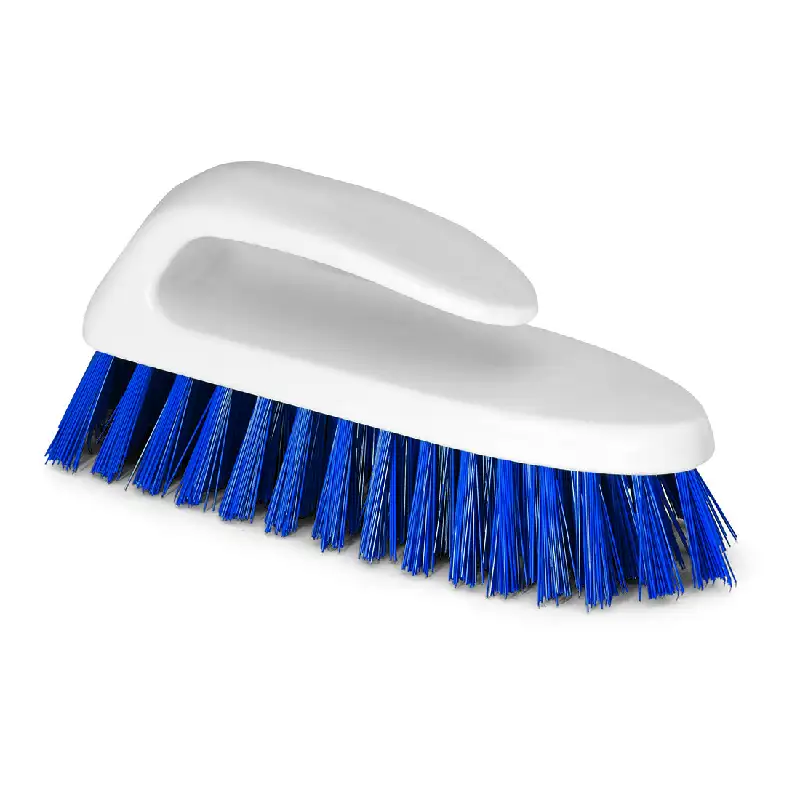 Produktbild 1: HACCP Waschbürste mit Bügel 18 cm Borste 0,5 mm - blau
