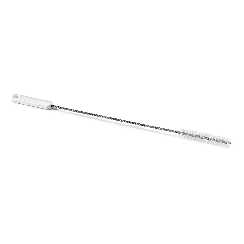 Produktbild 1: HACCP Gedrehte Bürste weiß Durchmesser 20 mm Borste 0,5 mm