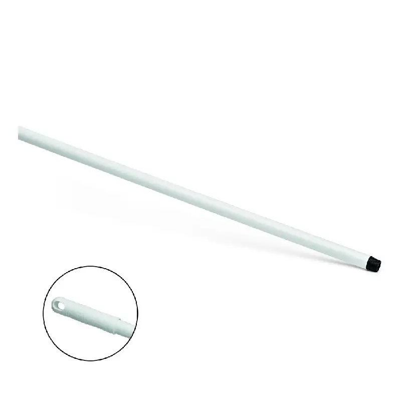 Produktbild 1: HACCP Glasfaser-Stiel 150 cm mit Gewinde - weiß