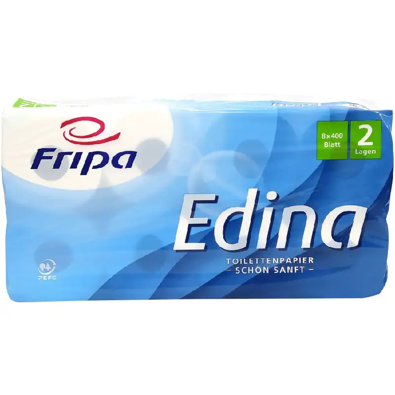 Produktbild 1: Edina Toilettenpapier 2-lagig