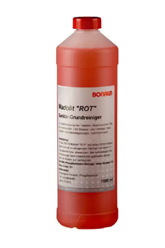 Produktbild 1: Sanitärgrundreiniger Madolit Rot - 1000 ml