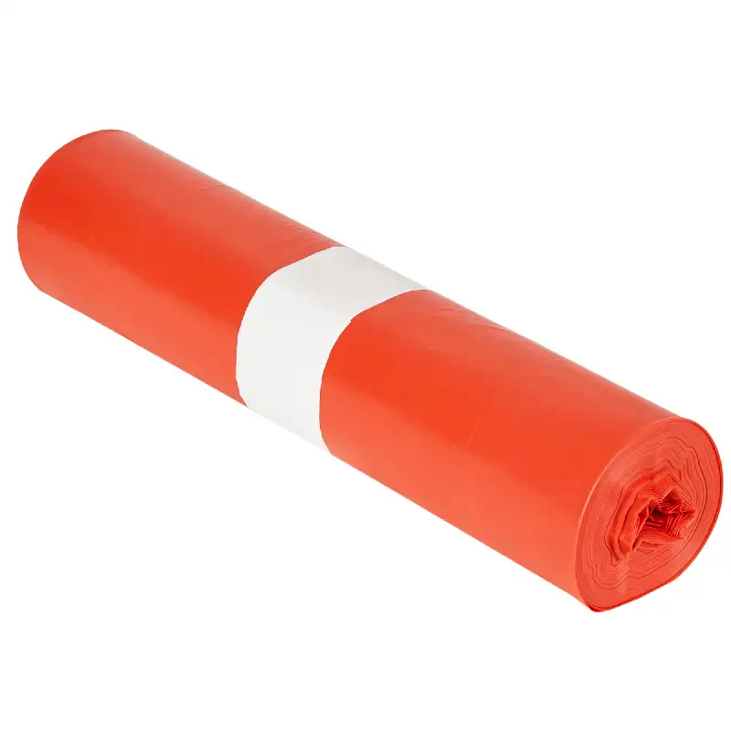 Produktbild 1: LDPE-Müllsäcke 70 L, 575 x 1000 mm, rot - Typ 60