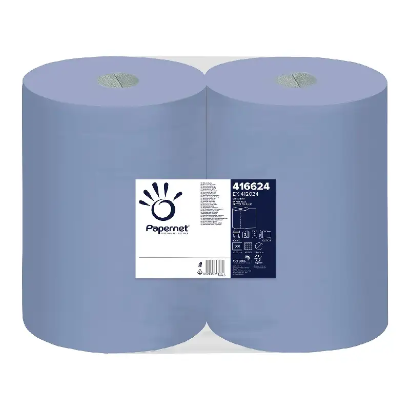 Produktbild 1: Papernet Industrieputztuchrolle blau