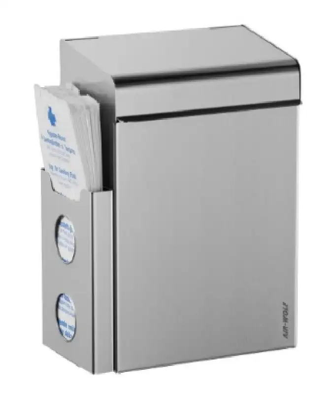 Produktbild 2: AIR-WOLF Hygieneabfallbehälter mit Beutelspender