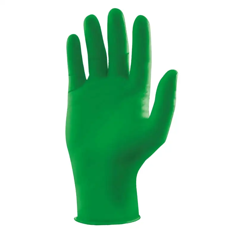 Produktbild 1: Ulith Nitril Einmalhandschuhe, puderfrei, grün - Gr. M