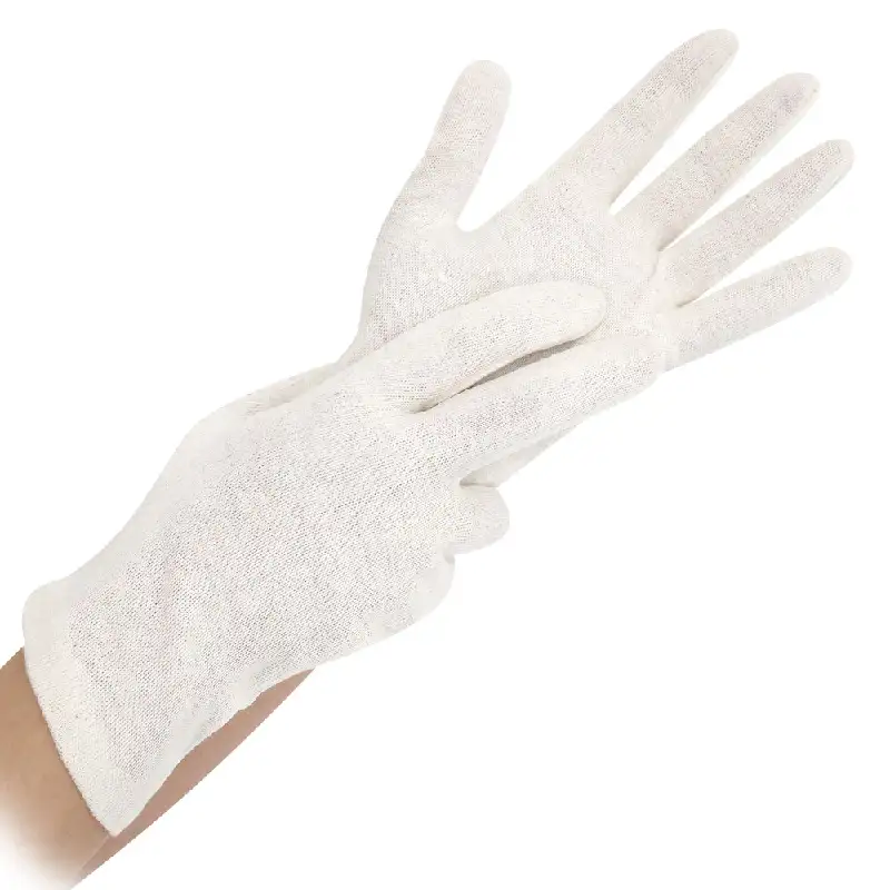 Produktbild 1: Handschuhe Stoff mit Stulpe - Gr. 8