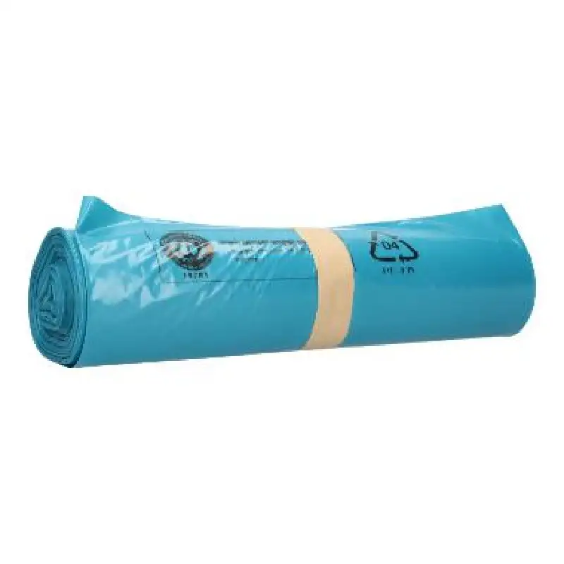 Produktbild 1: LDPE-Müllsäcke 70 L, 575 x 1000 mm, blau - Typ 70