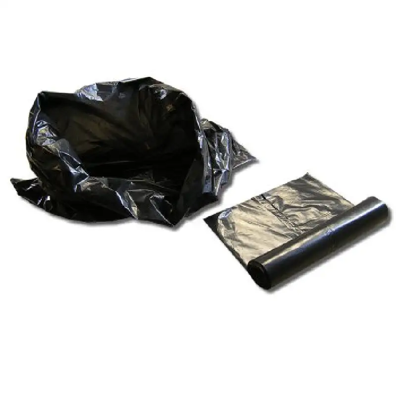 Produktbild 1: PE-Abfallsäcke 600 x 700 mm, schwarz, ca. 60 L