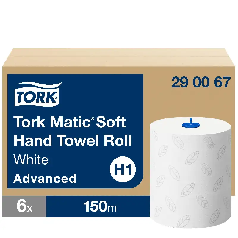 Produktbild 1: TORK Matic weiches Rollenhandtuch, 6 Rollen a 150m