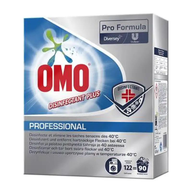 Produktbild 1: OMO Professional Desinfektionswaschmittel Plus 8.5 kg/90 WA