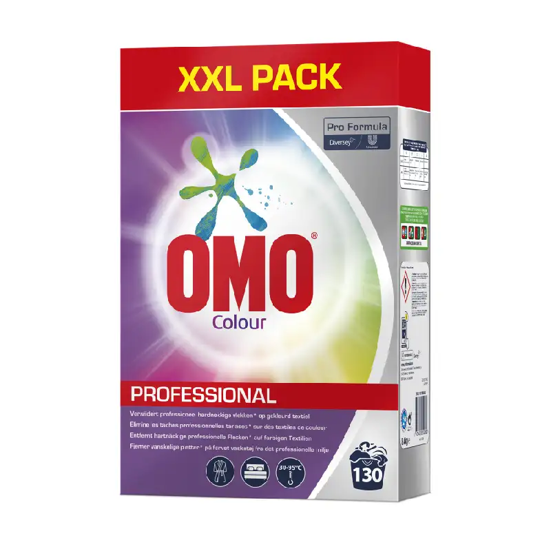 Produktbild 1: Omo Professional Color Box 8.4 kg / 120 WA