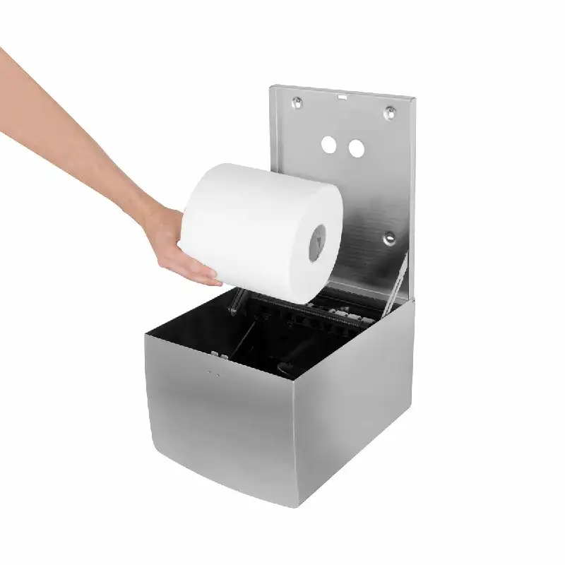 Produktbild 2: AIR-WOLF Rollenhandtuchspender selbstschneidend Serie Alpha