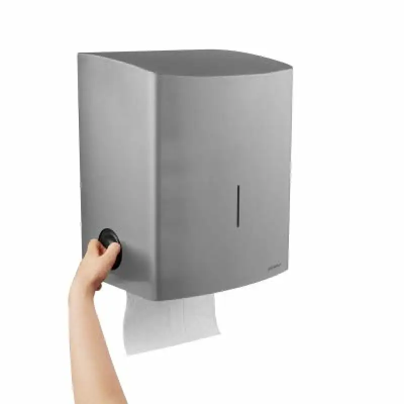 Produktbild 3: AIR-WOLF Rollenhandtuchspender selbstschneidend Serie Alpha