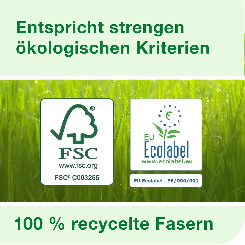 Produktbild 3: TORK Mini Jumbo Toilettenpapier Natur zweilagig weiß T2