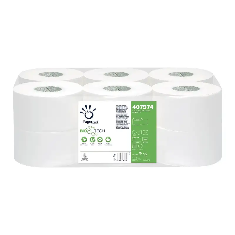 Papernet Jumborollen Toilettenpapier m. Bio Tech Technologie