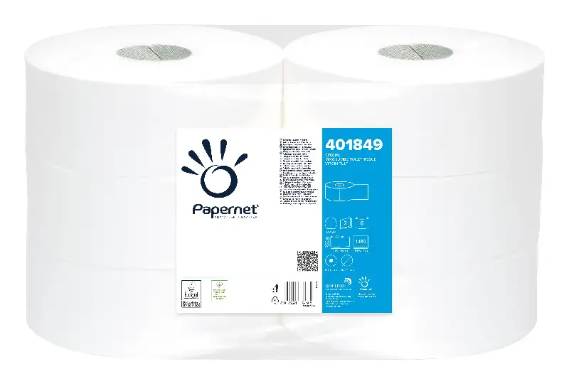 Produktbild 1: Maxi Toilettenpapier 2-lagig weiß