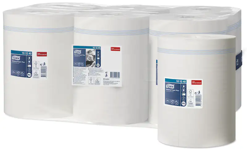 TORK Starke Mehrzweck-Papierwischtücher weiß, 160 m